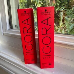 (Set of 2) Igora Royal Hair Color (4-63 Medium Brown Chocolate Matte)